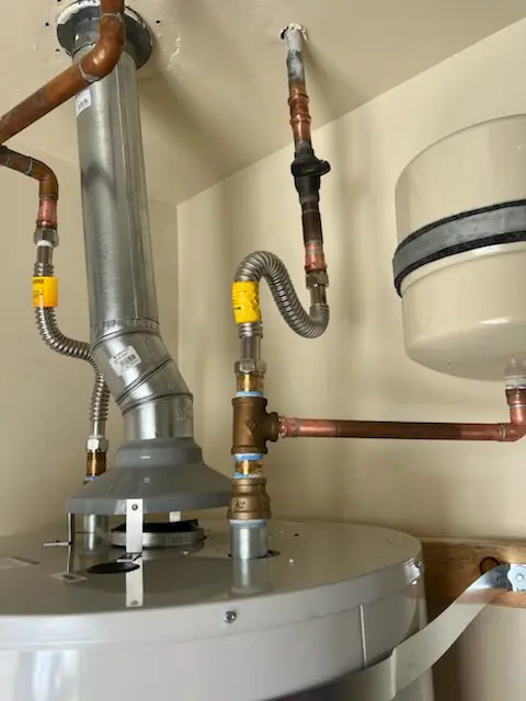 Water heater installation and plumbing repair in Washington